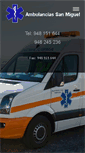 Mobile Screenshot of ambulanciassanmiguel.com